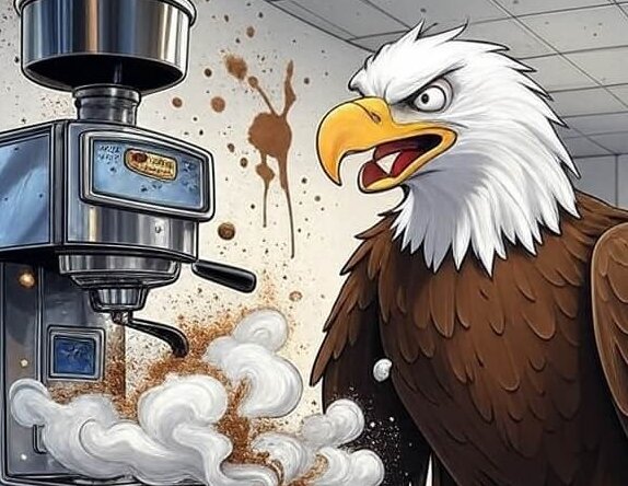 Lincoln and the Great Coffee Catastrophe commercial cleaning small