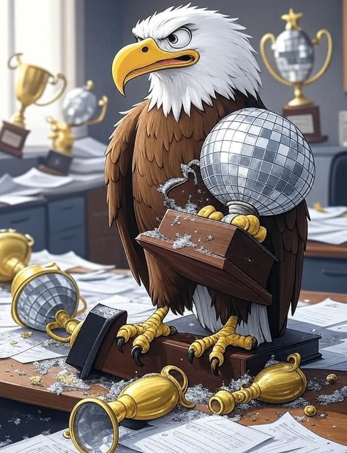 Lincoln's Patriotic Office Cleaning Adventure