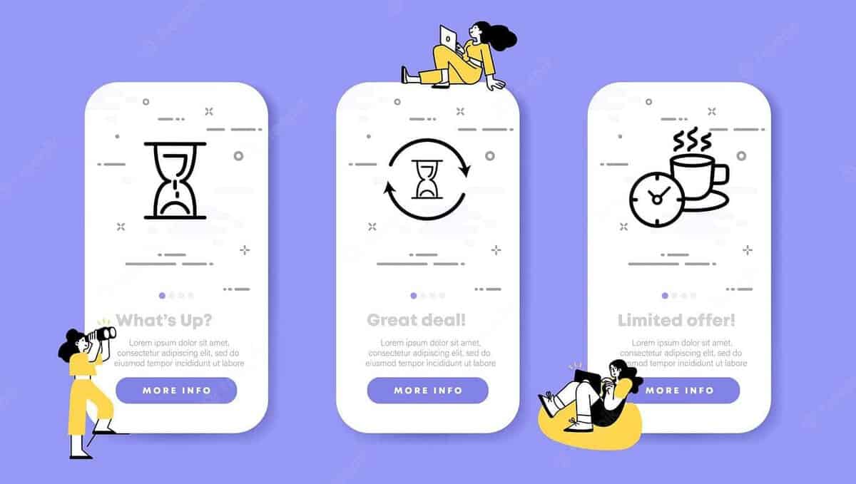 Crystal Purity clock in/out app