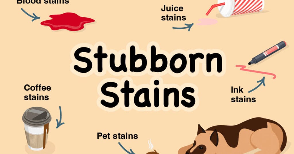 Crystal Purity stubbon carpet stains
