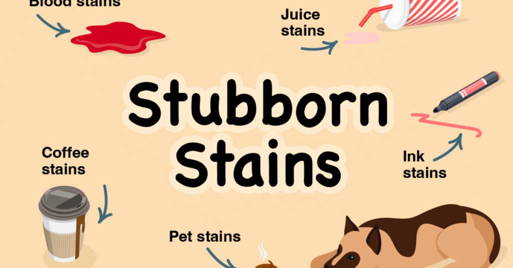 Crystal Purity stubbon carpet stains