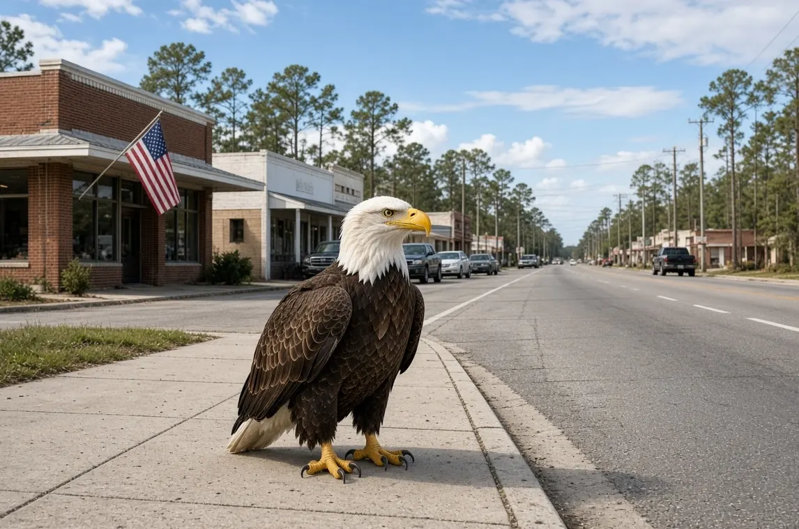Commercial cleaning in downtown Chiefland, Florida
