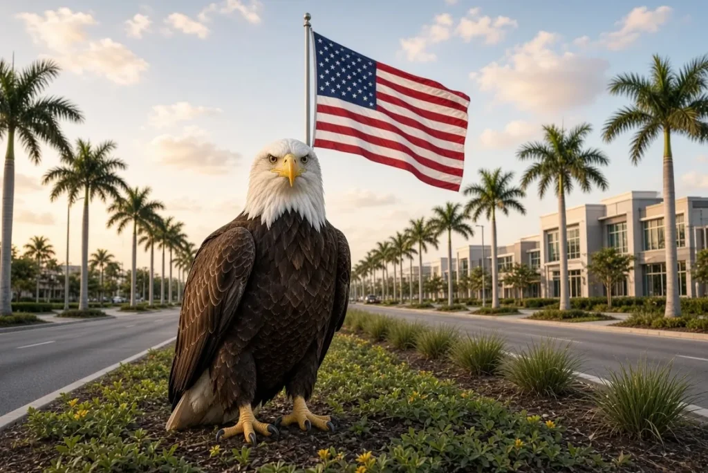 Commercial cleaning in Palm Coast, Florida along Palm Coast Parkway